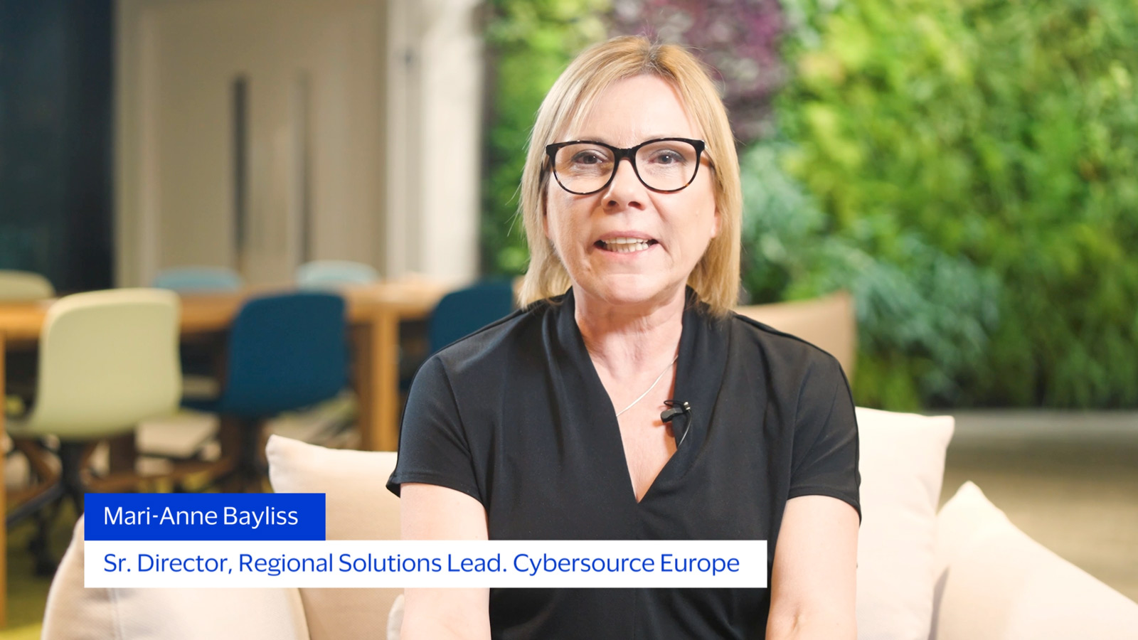 Mari-Anne Bayliss - Sr. Director, Regional Solutions Lead. Cybersource Europe